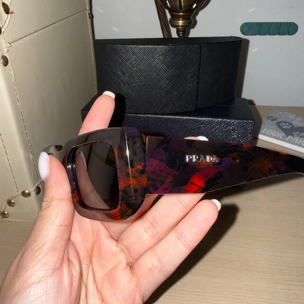 Prada Solid Sunglasses 53mm - image 5